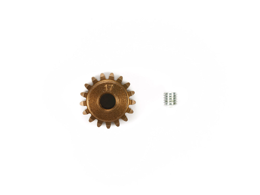 Tamiya 54768 17 Tooth 0.6 Module Hard Coated Aluminium Pinion Gear