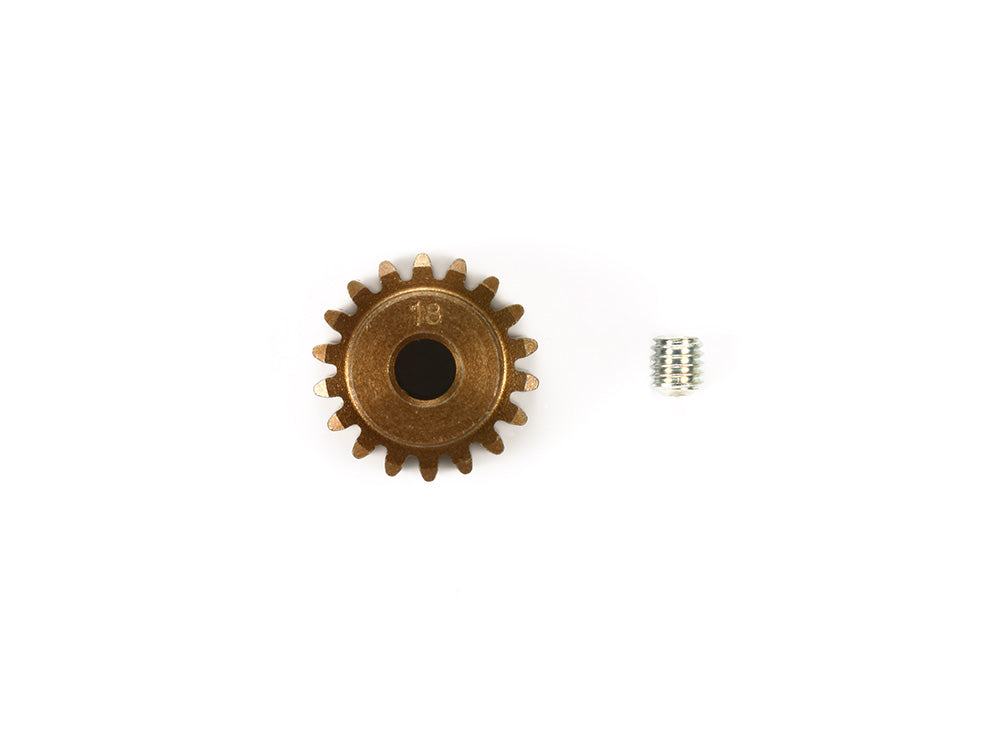 Tamiya 54769 18 Tooth 0.6 Module Hard Coated Aluminium Pinion Gear