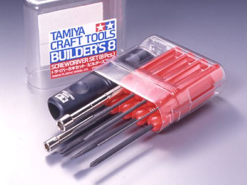 Tamiya Builder's 8 Screwdriver Set